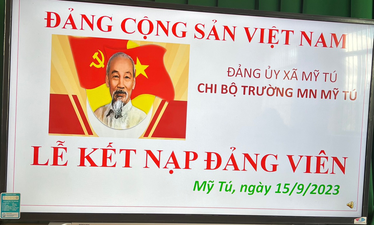 LỄ KẾT NẠP ĐẢNG VIÊN NĂM 2023